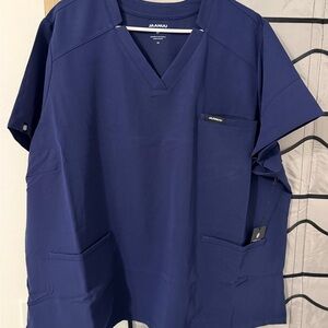Jaanuu Deep Blue Scrub SET!!! Jacket, pants, and shirt